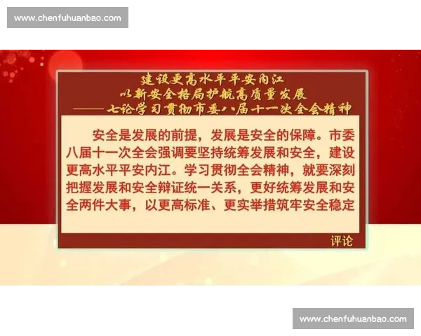 以风险防控为核心推动高质量发展和安全体系建设新格局的战略布局